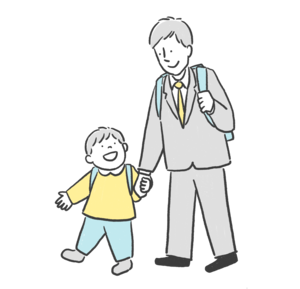 帰りの会イラスト